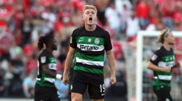 سبورتينغ لشبونة يتوج بلقب كأس البرتغال في مباراة درامية ضد بنفيكا