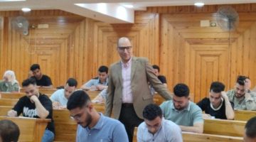 عميد تجارة كفر الشيخ: نظام امتحانات دقيق وانضباط أداء عالي