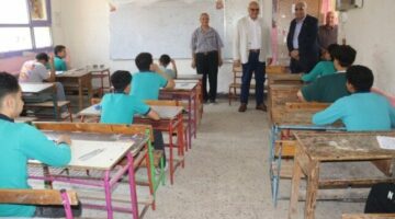 محافظ القليوبية: 120413 طالب وطالبة يؤدون امتحانات الشهادة الاعدادية