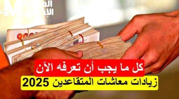 بشرى سارة لمتقاعدي الجزائر: زيادات كبرى في المعاشات 2025