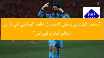 [الشناوى يسعى لتعزيز رقمه القياسى في كأس العالم أمام بالميراس]