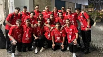 بعثة منتخب شباب اليد تبدأ رحلة العودة إلى القاهرة مساء اليوم