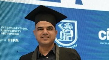 مشهور التوني المدير الإداري بنادي زد يحصل على دبلومة الفيفا “CIES”