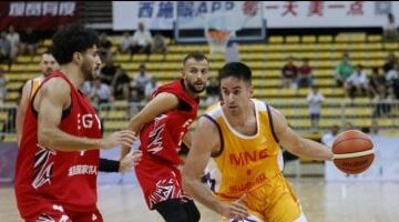 منتخب السلة الأولمبي يفوز على مونتينيجرو 77-48 فى البطولة الدولية بالصين