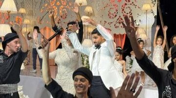 إبراهيم عادل يحتفل بزفافه وسط نجوم الكرة.. صور