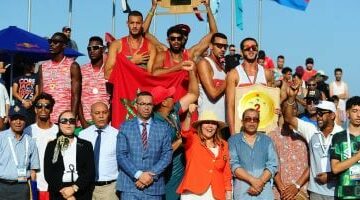 المغرب يهيمن على البطولة الأفريقية للكرة الطائرة الشاطئية