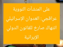 عراقجي: العدوان الإسرائيلي على المنشآت النووية الإيرانية انتهاك صارخ للقانون الدولي