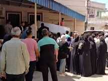 تشييع جثمان مُسنة قتلها مجهولين بغرض سرقة مصوغاتها بالدقهلية