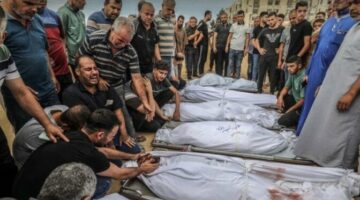 62 شهيدًا فى غارات إسرائيلية على مناطق عدة بقطاع غزة منذ فجر اليوم