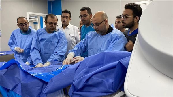 إنقاذ حياة مريضة مصابة بجلطة مخية حادة بتدخل دقيق بمستشفيات جامعة المنوفية
