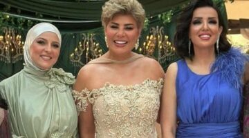 الإعلامية مفيدة شيحة بإطلالة ساحرة في حفل زفاف ابنتها