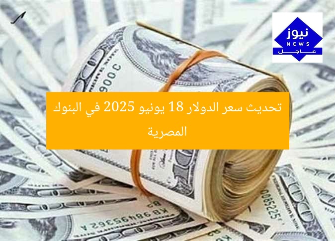 تحديث سعر الدولار 18 يونيو 2025 في البنوك المصرية