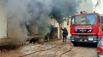 السيطرة على حريق اندلع داخل شقة بمنطقة السلام