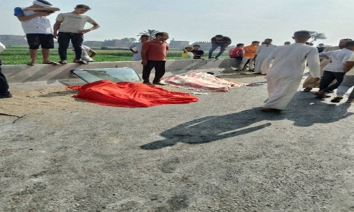 «الميكروباص أصبح حديدة».. تفاصيل حادث الطريق الإقليمي في المنوفية