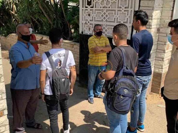 بدء توافد الطلاب على اللجان لأداء امتحانات الثانوية العامة 2025