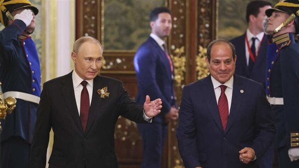 بوتين: نناقش انضمام مصر ودول أخرى إلى اتفاقية التجارة الحرة مع الاتحاد الأوراسي