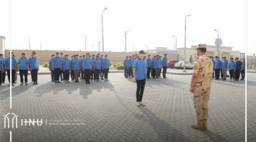 جامعة حلوان الأهلية تُطلق أول دفعة من دورة التربية العسكرية