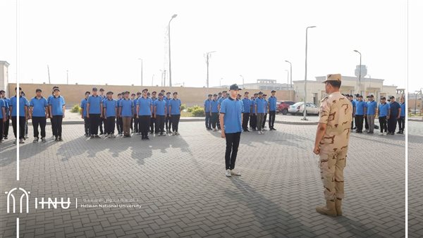 جامعة حلوان الأهلية تُطلق أول دفعة من دورة التربية العسكرية
