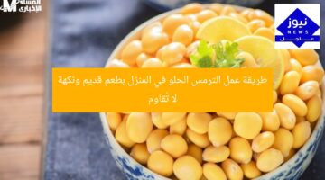 طريقة عمل الترمس الحلو في المنزل بطعم قديم ونكهة لا تُقاوم