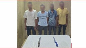 كشف ملابسات احتجاز شخص والتعدي عليه بأسلحة بيضاء في حلوان
