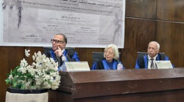 مجمع الفنون والثقافة بجامعة حلوان يحتضن مناقشة علمية ثرية عن التراث الشعبي وهويته المصرية
