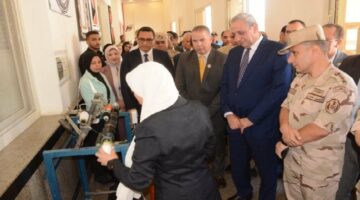 محافظ الغربية يشهد الملتقى التوظيفي والمعرض الثالث لجامعة سمنود التكنولوجية