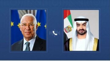 محمد بن زايد ورئيس المجلس الأوروبي يبحثان هاتفياً سبل تعزيز العلاقات والتطورات الإقليمية