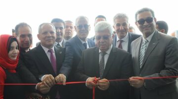 وزير التعليم العالي ومحافظ دمياط ورئيس جامعة دمياط يفتتحون مقر جامعة دمياط الأهلية