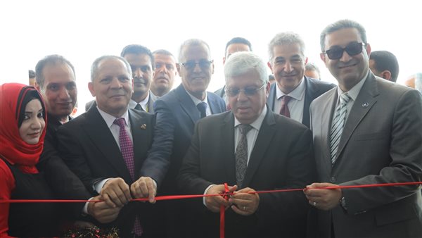 وزير التعليم العالي ومحافظ دمياط ورئيس جامعة دمياط يفتتحون مقر جامعة دمياط الأهلية