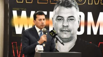 وزير الرياضة يشهد المؤتمر الصحفي لتقديم الإسباني خافيير باسكوال مديرًا فنيًا لمنتخب مصر لكرة اليد
