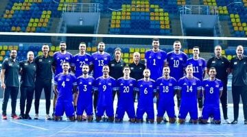 منتخب الطائرة يغادر إلى الجزائر للمشاركة فى بطولة الصداقة الودية