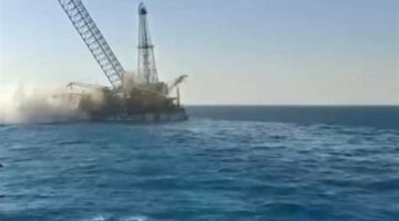 تفاصيل حادث غرق حفار بترول في جبل الزيت.. وعدد الضحايا