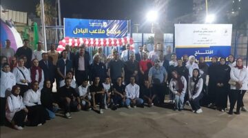 جامعة القاهرة تفتتح مجمع ملاعب البادل وتدعو طلابها والمجتمع الجامعي لممارسة الرياضة وتعزيز اللياقة البدنية
