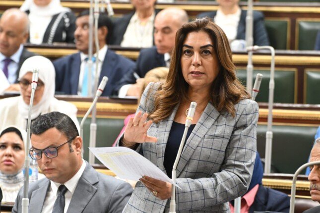 منال عوض: إنشاء منظومة إلكترونية تسهل للمستأجرين الحصول على أقرب الوحدات البديلة